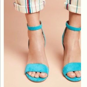 Anthropologie festive heels